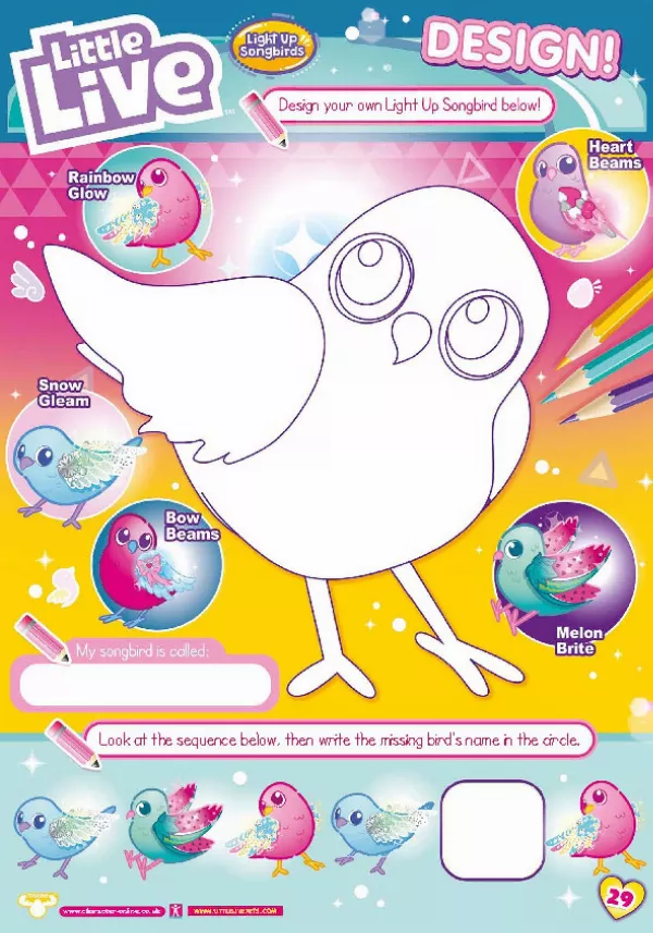 Little Live Pets Design Your Own Songbird